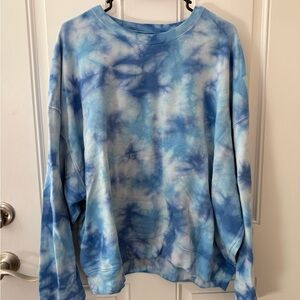 PINK Victoria's Secret Light Blue Sweatshirt